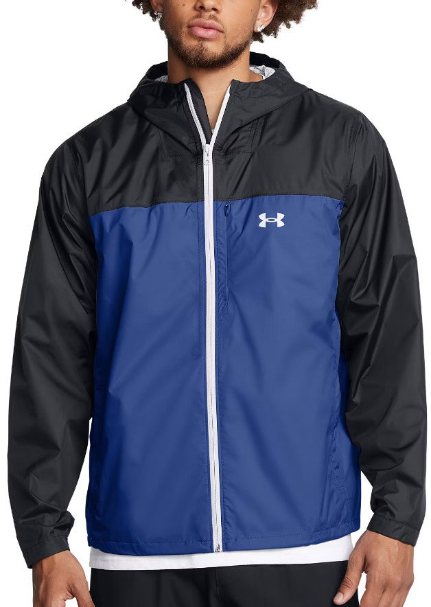 Jakna Under Armour CLOUDSTRIKE COLORBLOCK JKT-BLK Modra | 1381880-002
