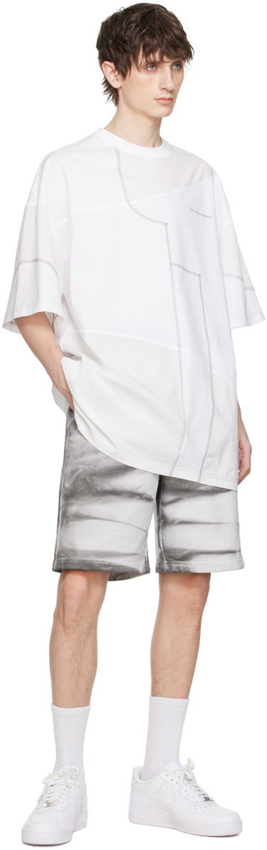 Majica Feng Chen Wang Feng Chen Wang Paneled T-Shirt Bela | FMS17TS05, 3