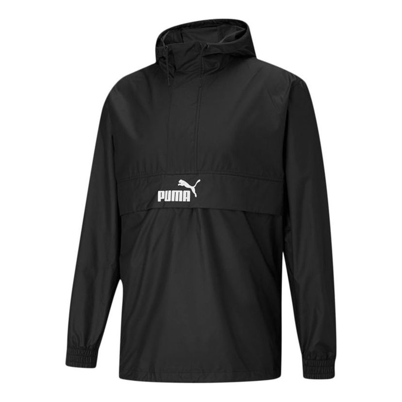 Vetrovka Puma Hooded Woven Windbreaker Jacket Črna | 588789-01