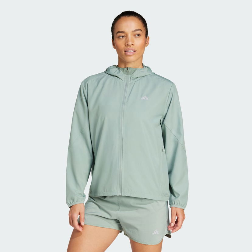 Vetrovka adidas Performance Running Jacket Zelena | JD2344