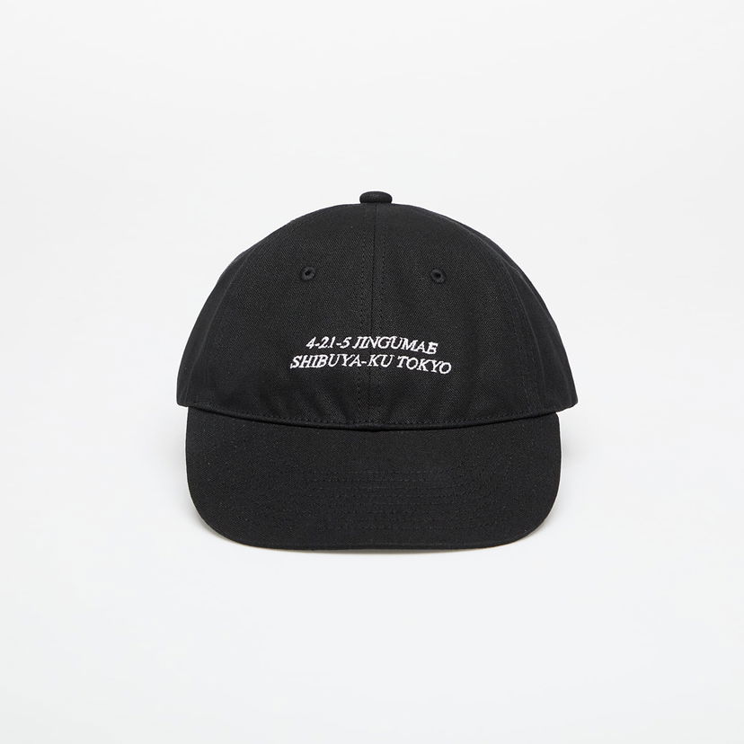 Kapa BAPE A BATHING APE Slogan Cap Črna | 001CPL301303MBLK