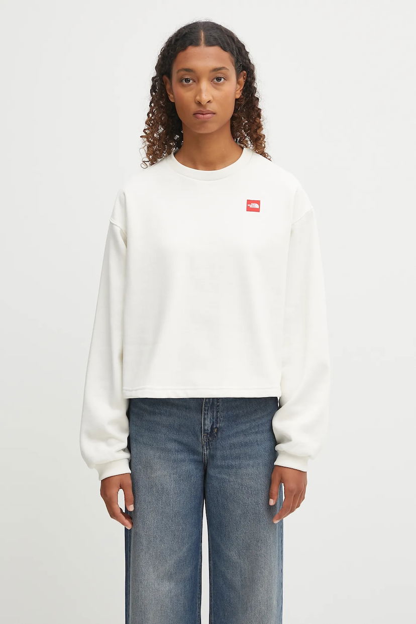Pulover The North Face The North Face Redbox Crewneck Sweatshirt Bela | NF0A8EFYQLI1