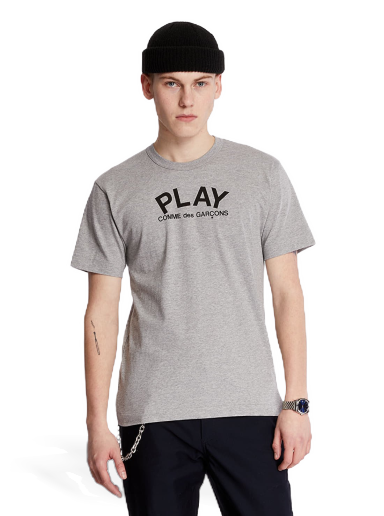 Majica Comme des Garçons PLAY Tee Siva | AZT072 grey