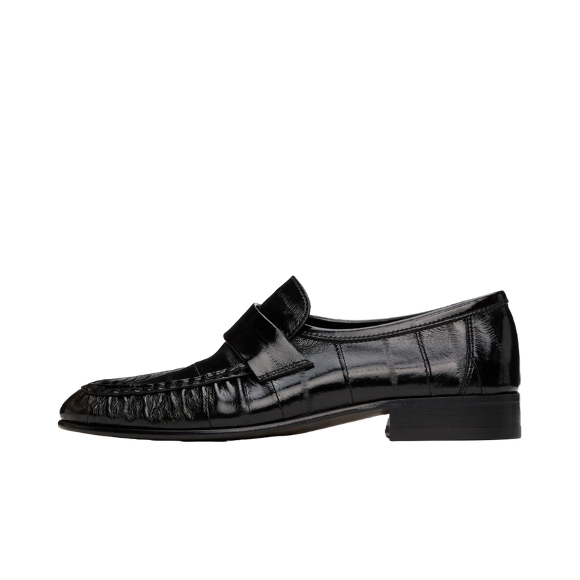 Superge in čevlji The Row Soft Leather Loafers Črna | F1280-E17