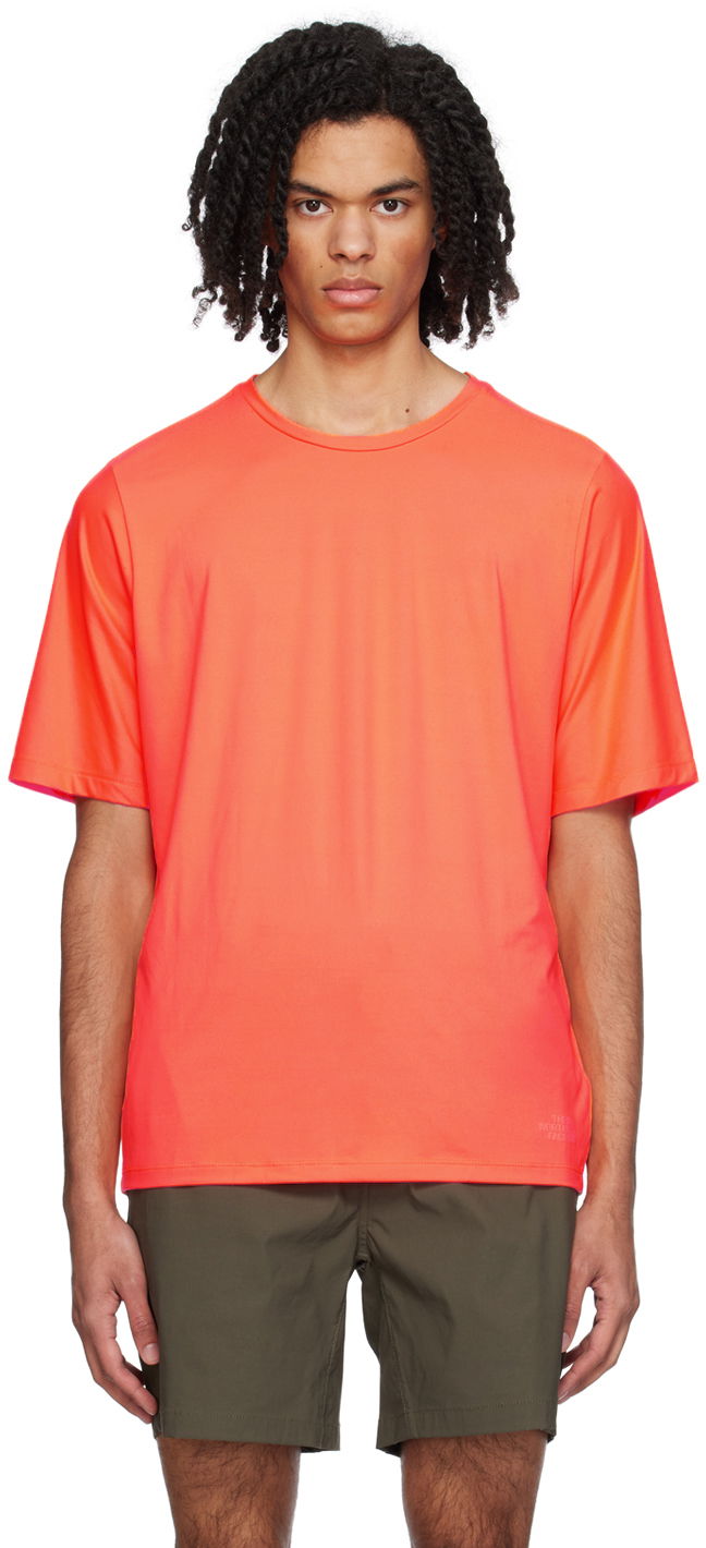 Majica The North Face Orange Dune Sky T-Shirt Oranžna | NF0A86QV