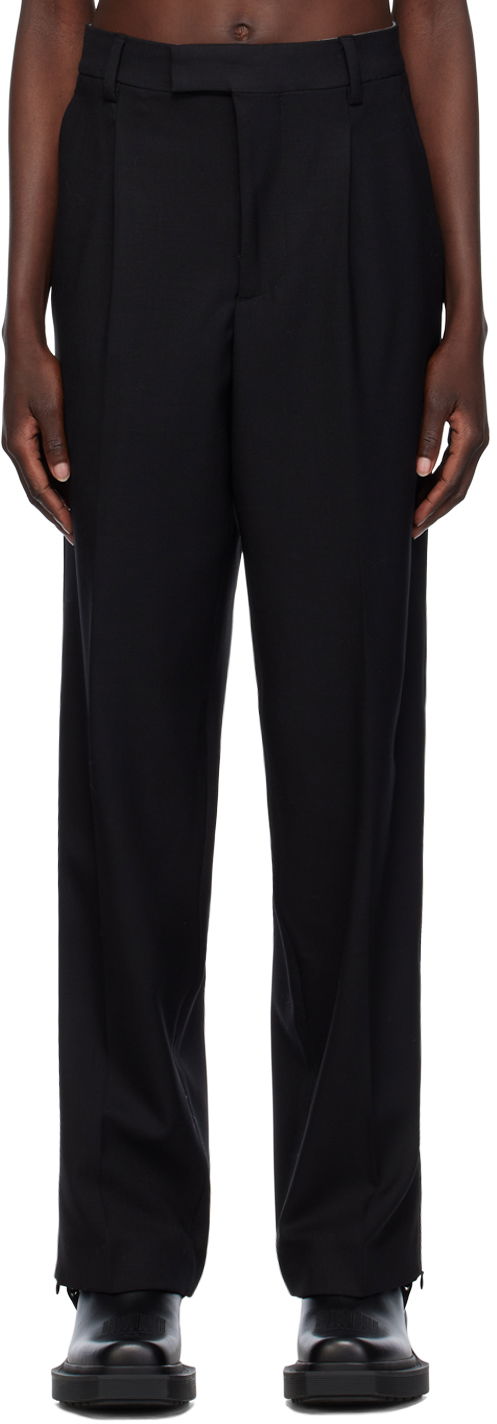 Hlače VETEMENTS VTMNTS Tailored Trousers Črna | VL18PA120B