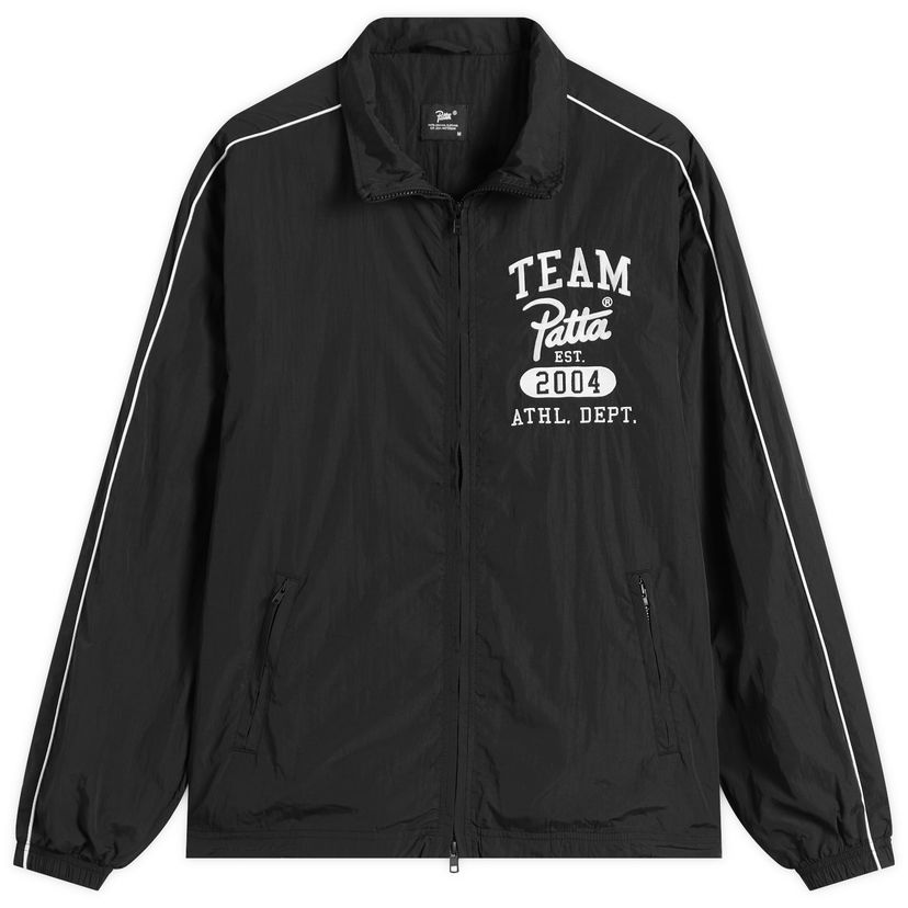 Vetrovka Patta Patta Athletic Nylon Track Jacket Črna | POC-AW25-4550-849-0006-001