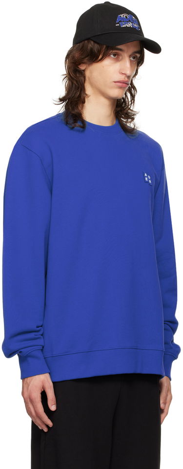 Pulover ADER ERROR Patch Sweatshirt Modra | BMSGFYSW0101BL, 4