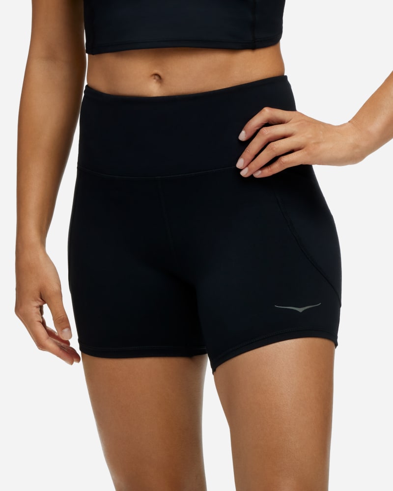 Kratke hlače Hoka One One Elaro 5'' Bike Shorts Črna | 1141761-BLK