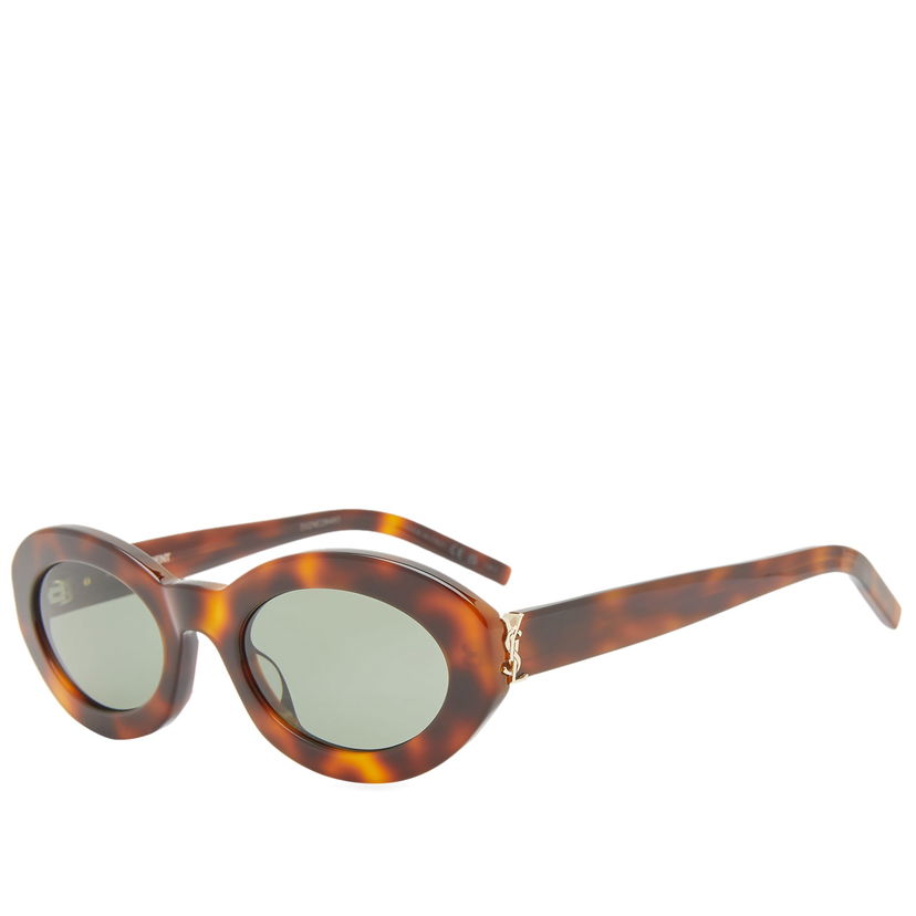 Sončna očala Saint Laurent Saint Laurent SL M136 Oval Sunglasses Rjava | 30015353002