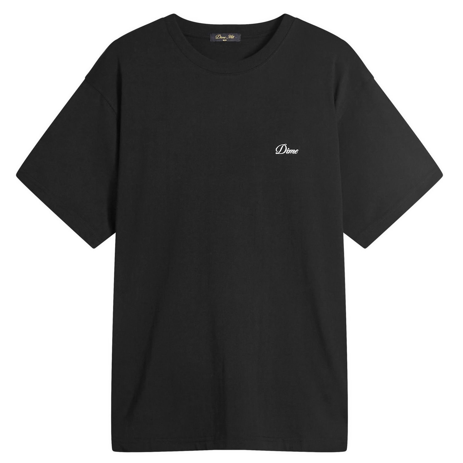 Majica Dime Cursive Small Logo T-Shirt, Size Large Črna | DIMESU2539-BLK, 0