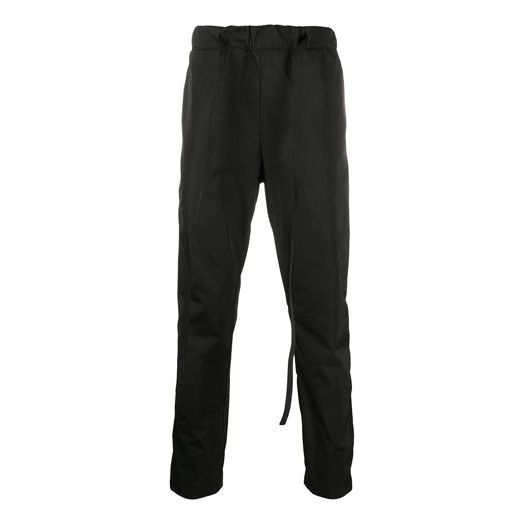 Hlače Fear of God Baggy Nylon Lounge Pants Črna | FOG-SS20-91