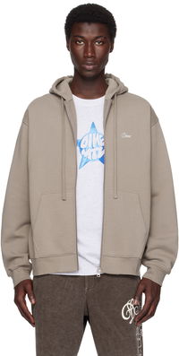 Dime Cursive Small Logo Zip Hoodie
