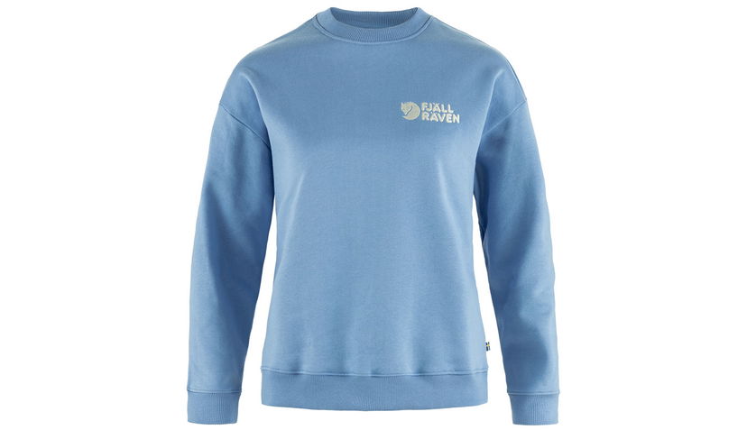 Pulover FJÄLLRÄVEN Classic Crew-Neck Sweatshirt Modra | F14600186-537