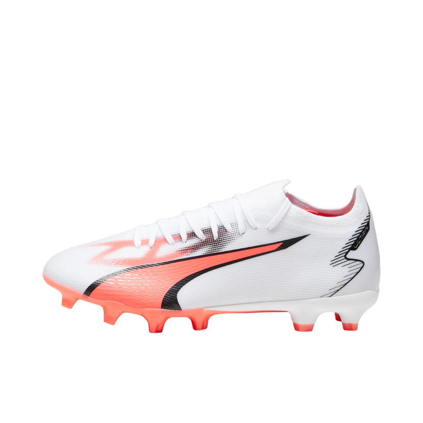 Superge in čevlji Puma Puma ULTRA MATCH FG/AG Bela | 107347-01