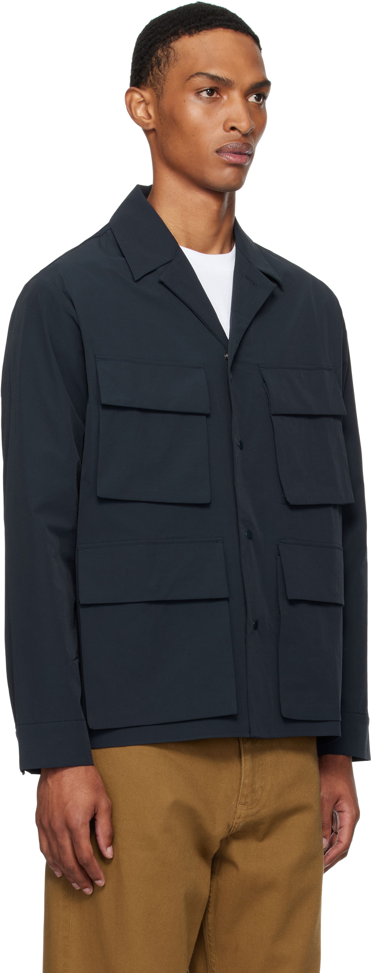 Srajce NORSE PROJECTS Norse Projects Mads Travel Light Overshirt Mornarica | N50-0269, 1
