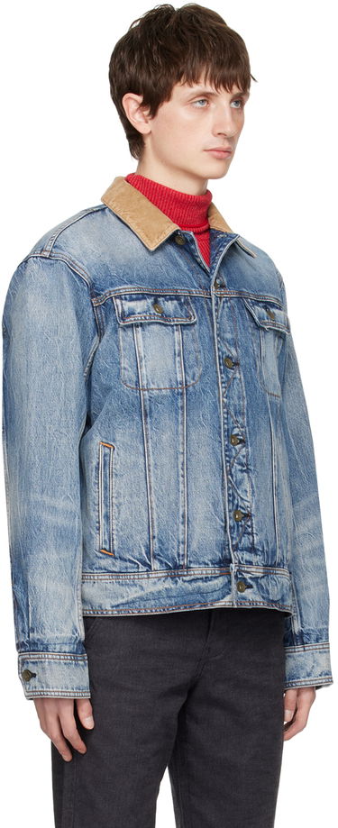 Jakna rag & bone rag & bone Eli Trucker Denim Jacket Modra | MED22H1424B4DA, 1