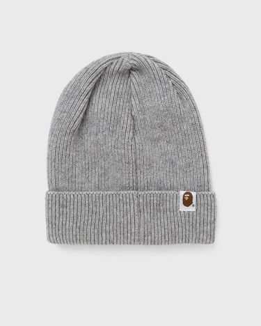 Beanie BAPE A BATHING APE One Point Knit Cap Siva | 001HTK801304M GRA, 3