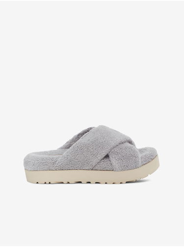 Superge in čevlji UGG Fuzz Sugar Terry W "Metal Grey" Siva | 1126385_MGR, 2