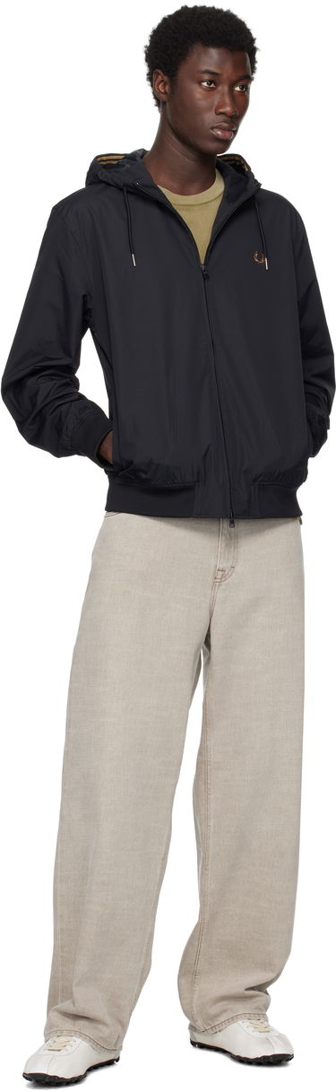 Jakna Fred Perry Fred Perry 'The Hooded Brentham' Jacket Črna | J9040, 3