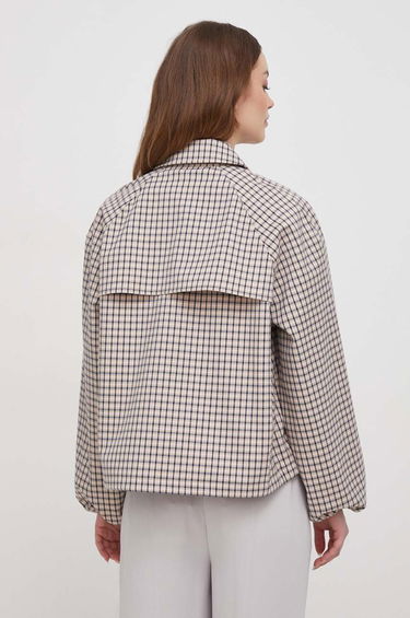 Vetrovka Barbour Barbour Check Oversize Jacket Bež | LSP0159, 2