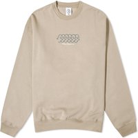 Pleteni pulover Polar Skate Co. Faces Crewneck Bež | PSC-W23-21, 1