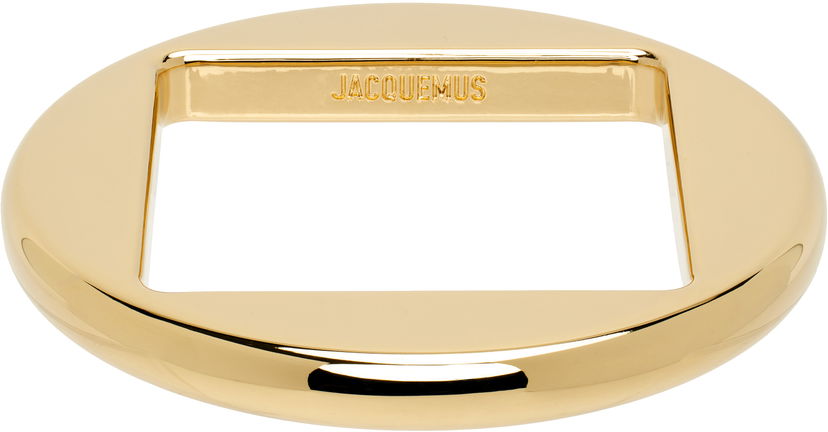 Prstan Jacquemus Jacquemus 'Le bracelet rond' Round Bracelet Kovinski | 23H233JW633-5845