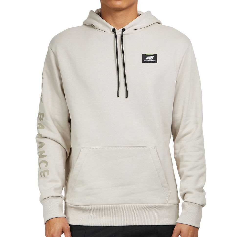 Pulover New Balance All Terrain Hoodie Bež | MT23506_TWF, 0