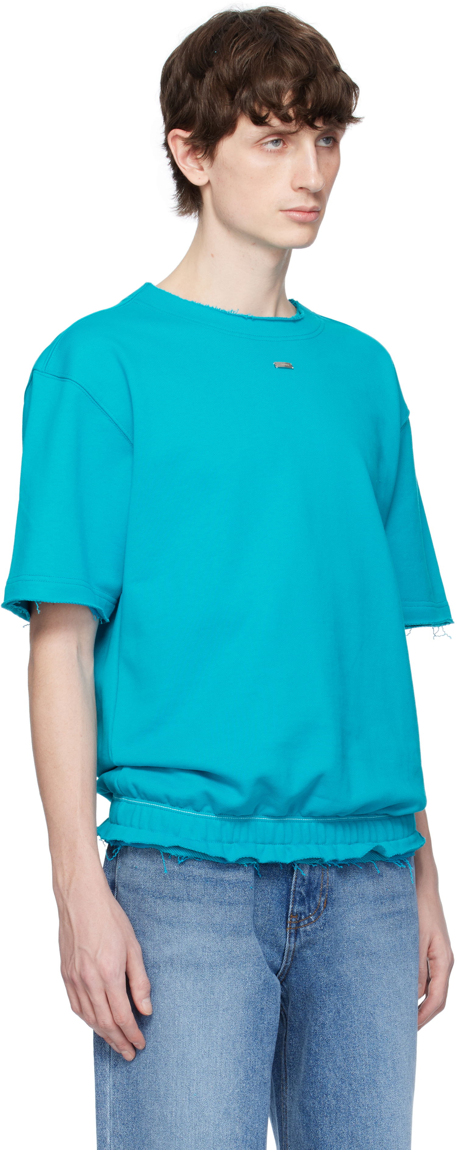 Majica ADER ERROR ADER error Half Sleeve T-Shirt Turkizna | BO01SSSW0201TQ, 1