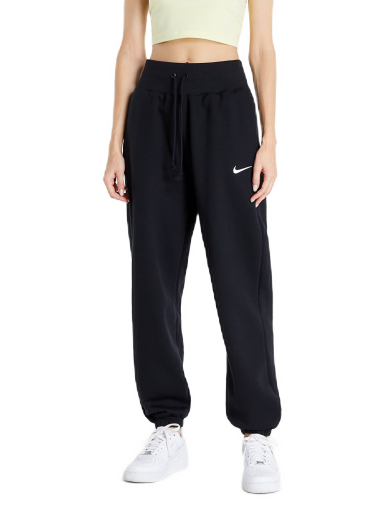 Trenirka Nike Sportswear Phoenix Fleece High-Waisted Oversized Sweatpants Črna | DQ5887-010