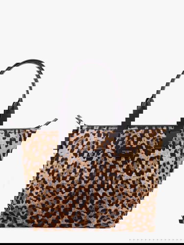 Tote bag Dolce & Gabbana Dolce & Gabbana Leopard Print Tote Bag Rjava | BM2375A6F30HY13M, 0