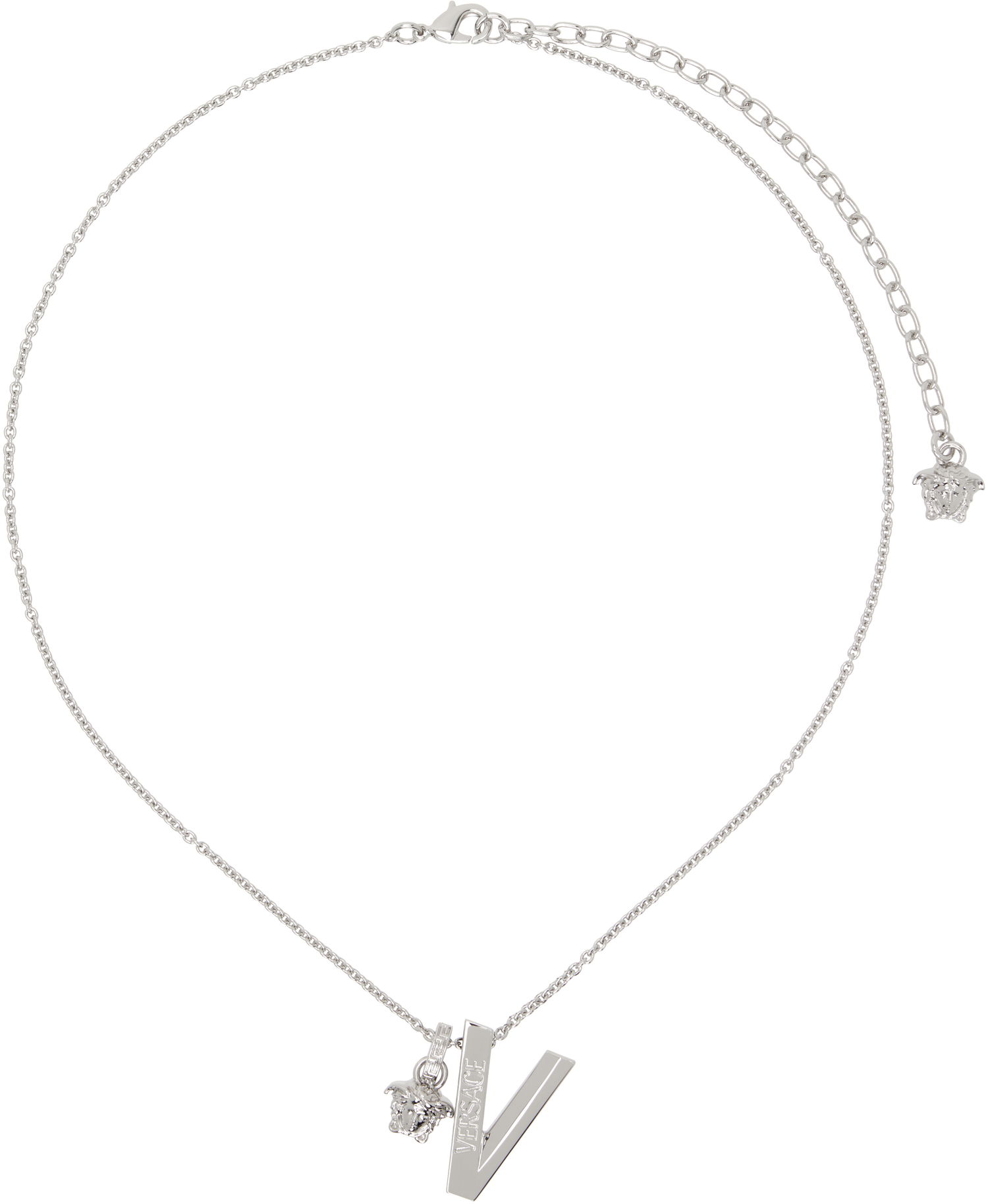 Ogrlica Versace Versace V2025 Chain Necklace Kovinski | 1018979_1A00620, 0