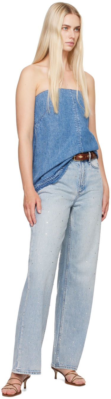 Pasovi rag & bone Rag & Bone Colin Studded Belt Rjava | WJW23F1029ST29, 2