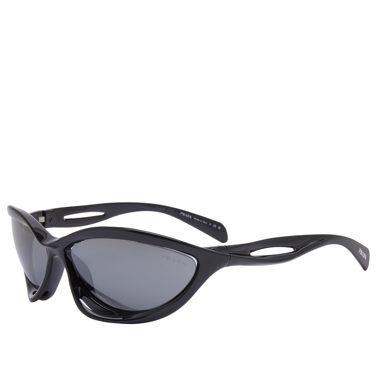Sončna očala Prada Black & Gray A26S Sunglasses Črna | 0PR-A26S-63-1AB60G, 1