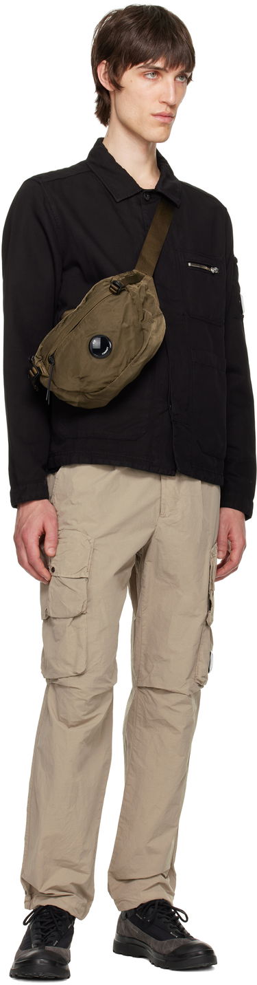 Cargo hlače C.P. Company C.P. Company Flatt Nylon Cargo Pants Bež | 18CMPA170A-005991G, 4