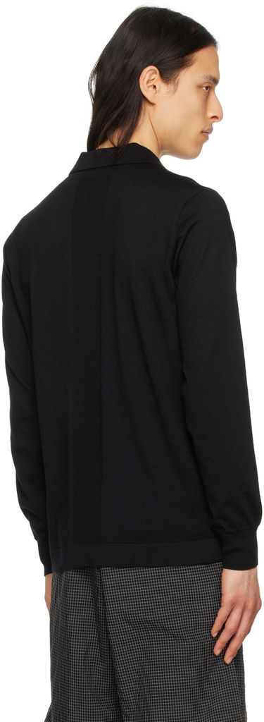 Polo majica NORSE PROJECTS Norse Projects ARKTISK Single-Button Polo Črna | N45-0539, 2