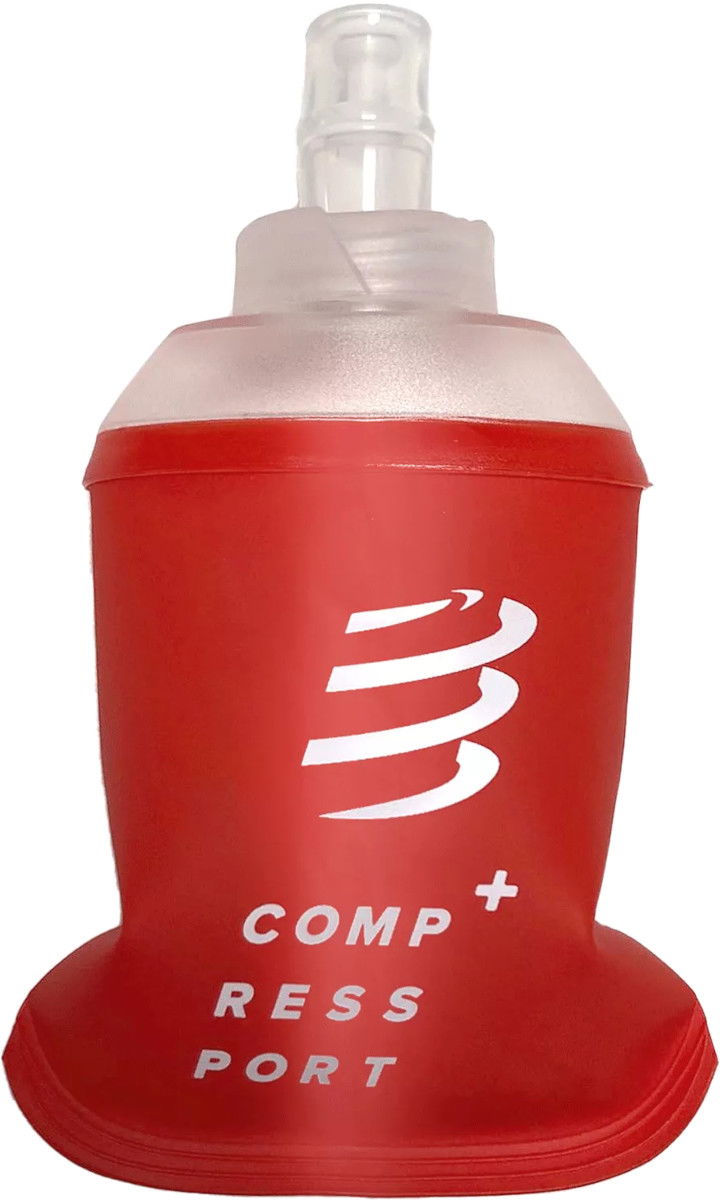 Steklenica za pitje Compressport ErgoFlask 150ml Soft Flask Rdeča | xbpu4183052