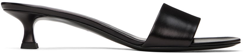 Modni dodatki The Row The Row Combo Kitten Heel Sandals Črna | F1465-L34