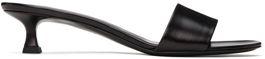 Modni dodatki The Row The Row Combo Kitten Heel Sandals Črna | F1465-L34, 0