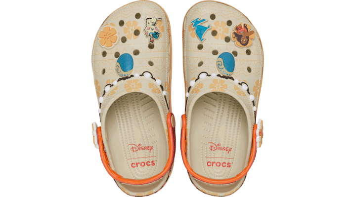 Superge in čevlji Crocs Disney Moana Classic Clogs Bež | 211195-90H
