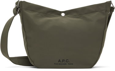 Torba za čez ramo A.P.C. Black Journal Crossbody Bag Črna | PSAKR-M61939, 3