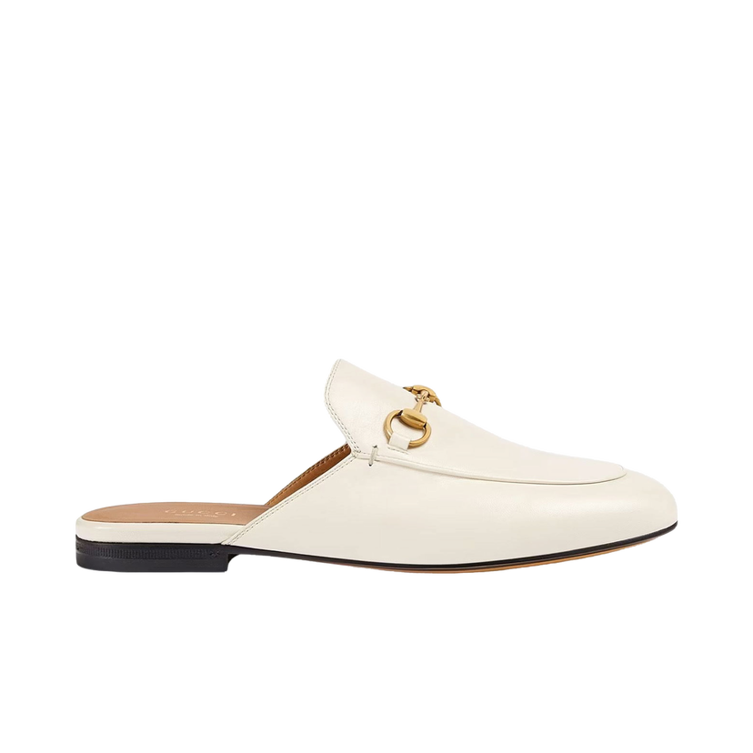 Superge in čevlji Gucci Princetown Slipper Bela | 423513 BLM00 1000