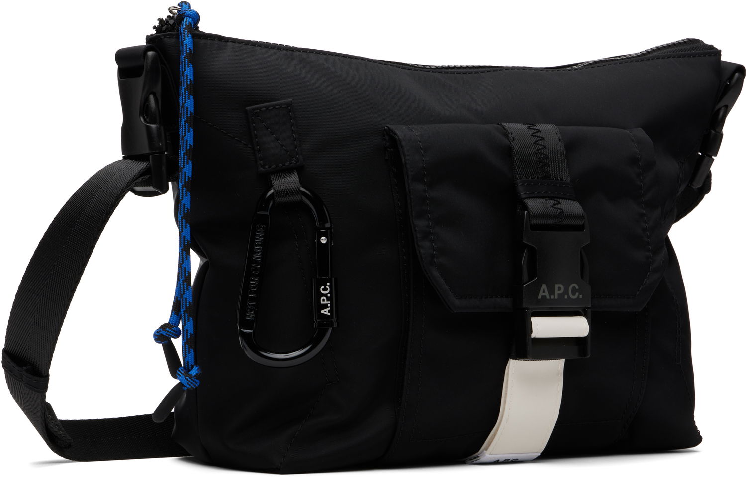 Torbice za okoli pasu A.P.C. Trek Bum Bag Črna | PAAGR-H61734, 1