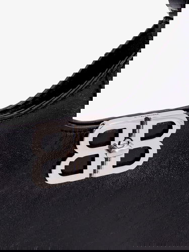 Torbica Balenciaga Soft Hobo S Handbag Črna | 8019282ABFJ1000, 4