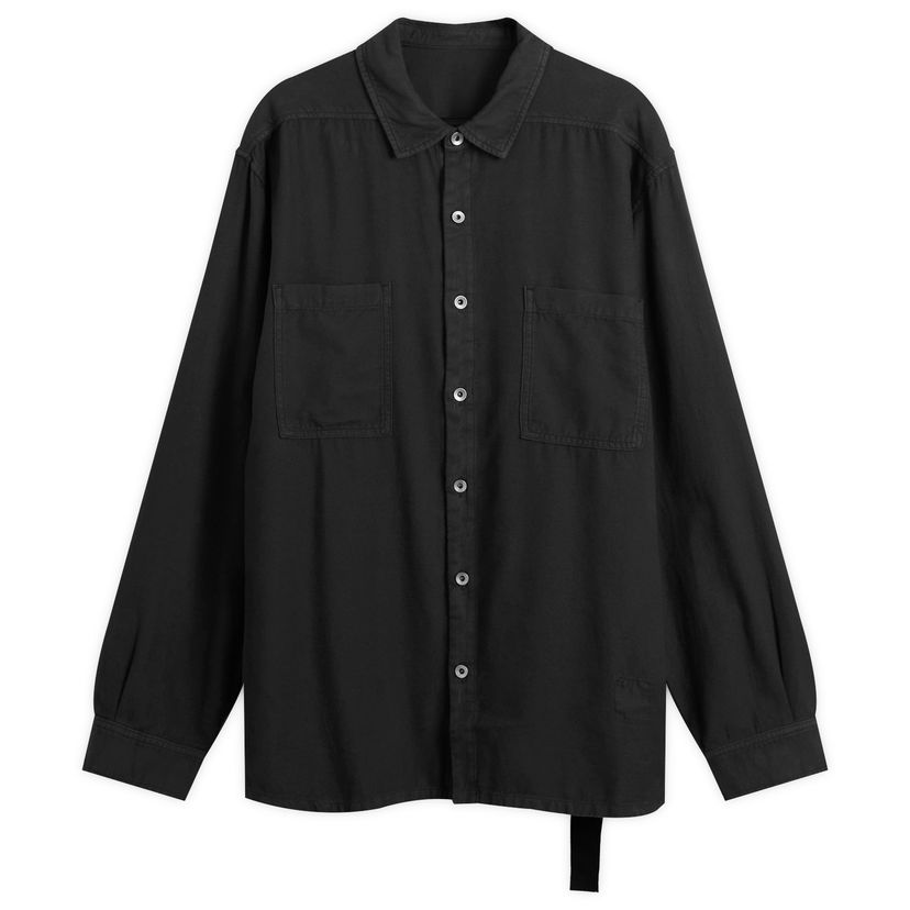 Srajce Rick Owens DRKSHDW Jumbo Overshirt, Size Large Črna | DU02E7299-CFL-09