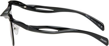 Sončna očala Prada Prada Twisted Frame Circle Sunglasses Črna | 0PR A24S 1AB5S043 8056262141410, 2
