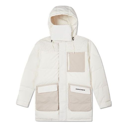 Puhovka Converse Premium Mid Down Jacket Bela | 10021971-A03