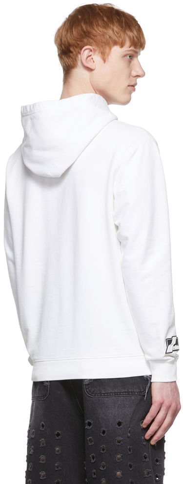 Pulover We11done We11done Hoodie Bela | WD-TH1-22-622-U-WH, 2