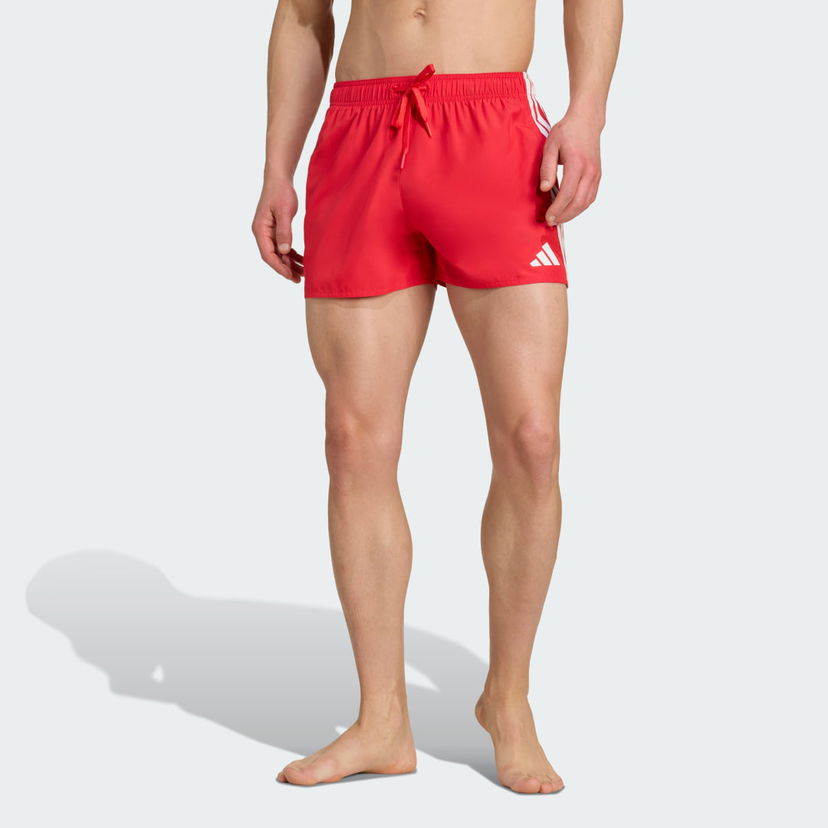 Kopalke adidas Performance 3-Stripes Swim Shorts Rdeča | JX5023