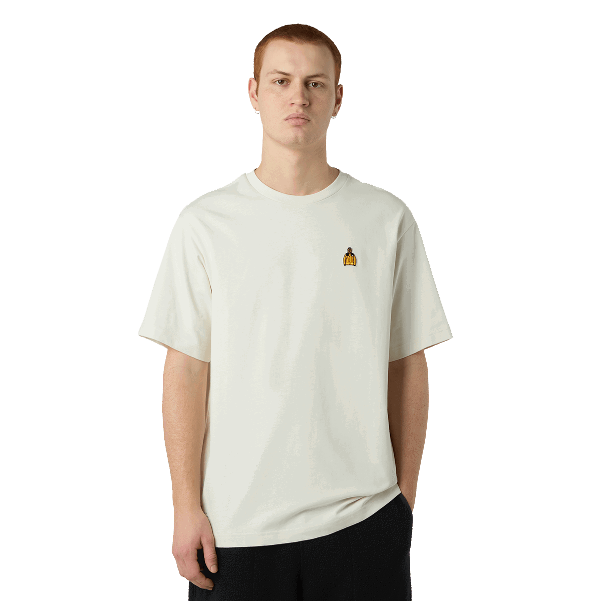 Majica The North Face ICON MOUNTAIN JACKET Relaxed Short Sleeve T-Shirt Bež | NF0A8EU7QLI1, 0